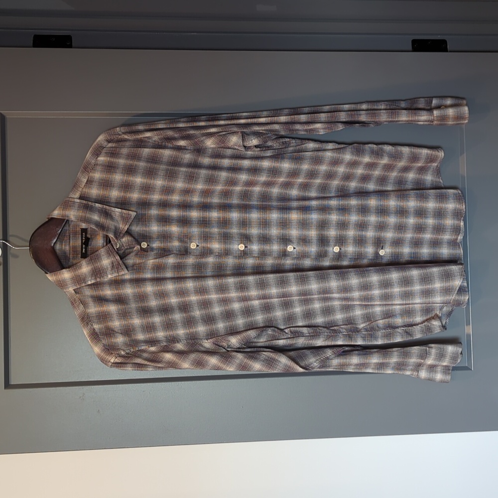 Men's Large John Varvatos 100% Cotton Shirt